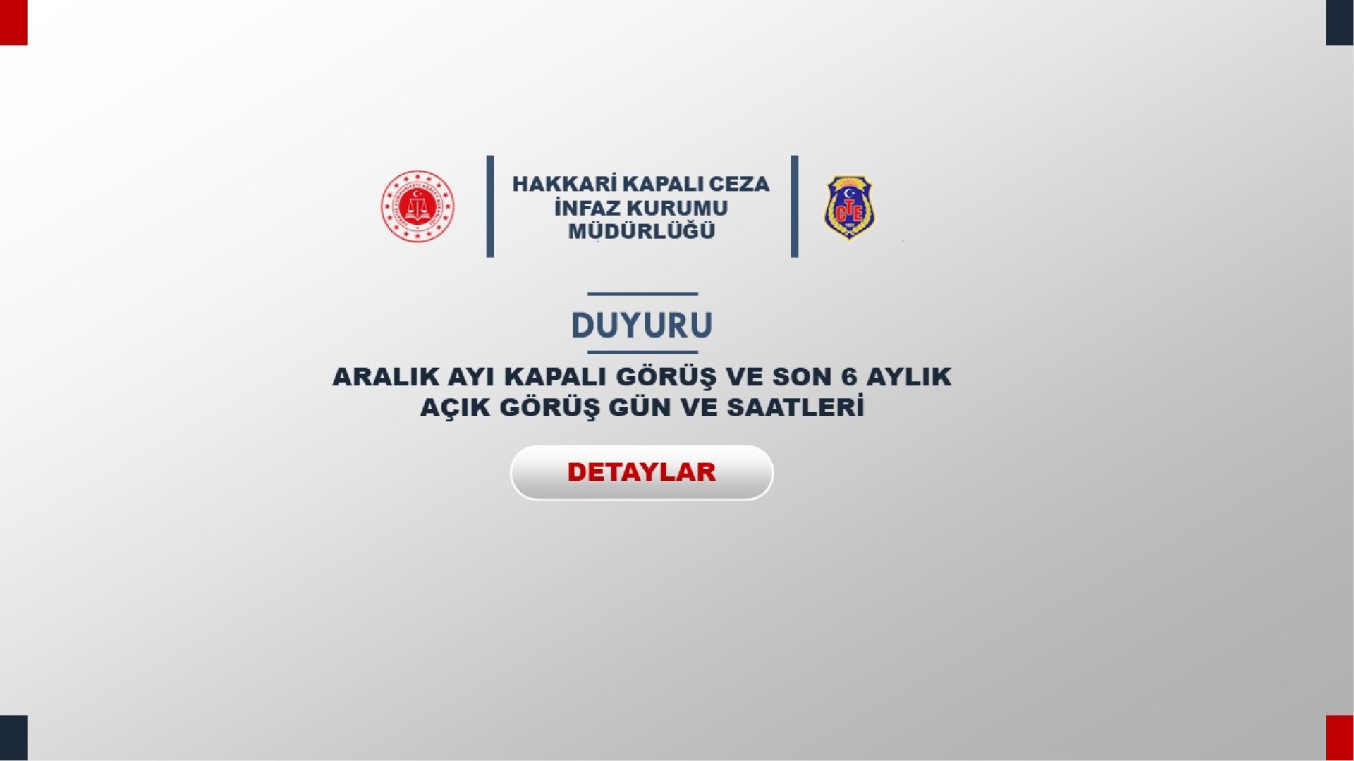 2025 Aralık Ayı Kapalı Görüş Listesi ve Son 6 Aylık Açık Görüş Listesi