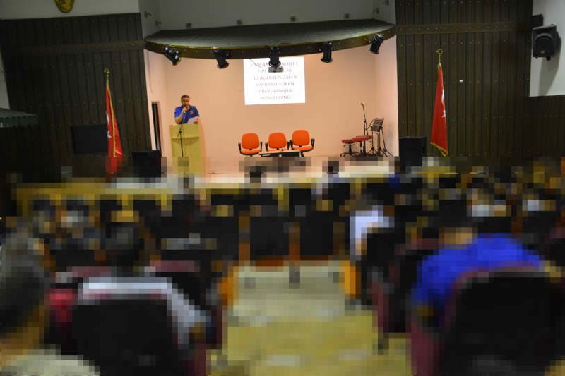 3O AĞUSTOS ZAFER BAYRAMI KUTLAMA PROGRAMI DÜZENLENDİ