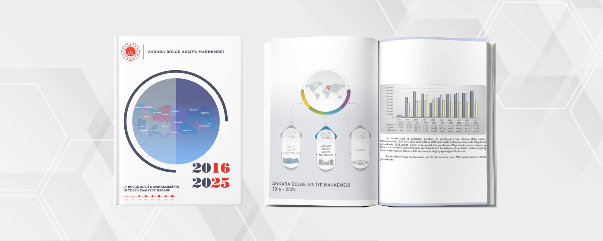 Bölge Adliye Mahkemeleri Faaliyet Raporu (2016-2025)