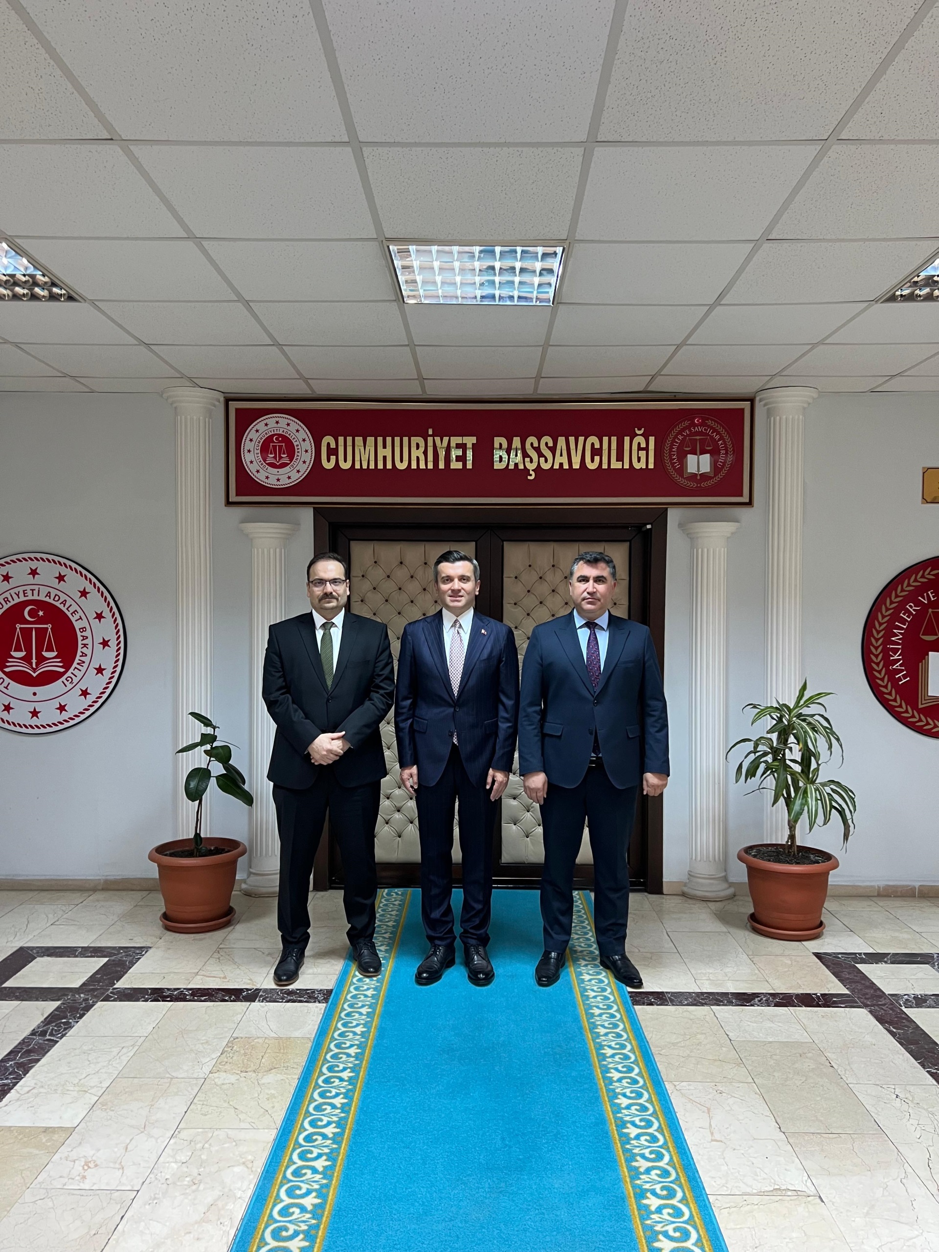 Büyükelçi Yavuz Selim KIRAN Adliyemizi Ziyaret Etti.