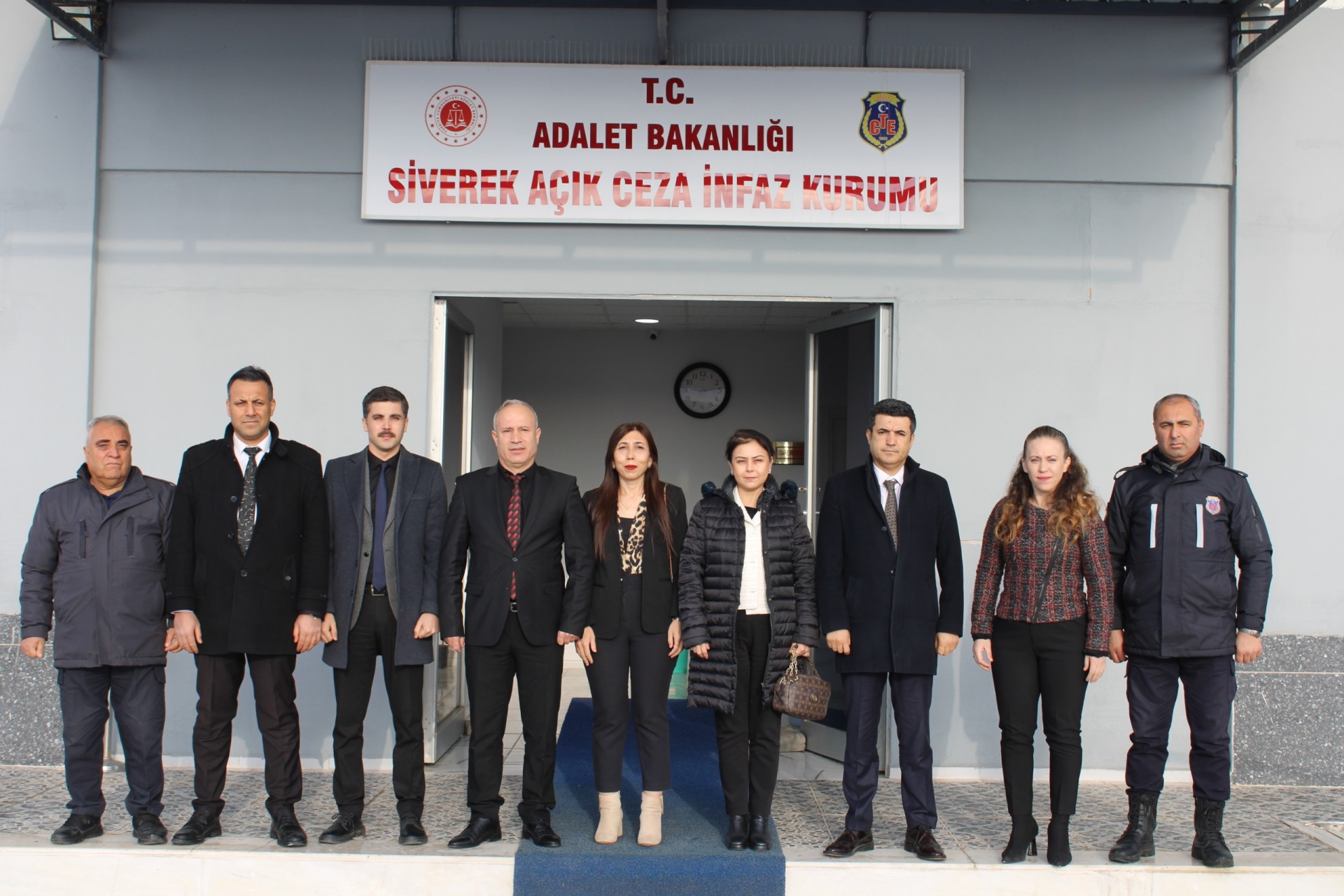 HSK BAŞMÜFETTİŞLERİMİZ SİVEREK CEZA İNFAZ KURUMLARI KAMPÜSÜNÜ ZİYARET ETTİLER