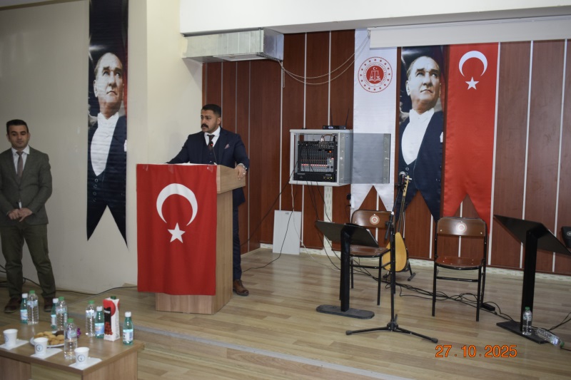 Cumhuriyet Savcımız Sn. Emin Burak Sürezli’nin Tensipleriyle Kurumumuzda 29 Ekim Cumhuriyet Bayramı Tüm Coşkusuyla Kutlandı...
