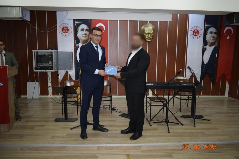 Cumhuriyet Savcımız Sn. Emin Burak Sürezli’nin Tensipleriyle Kurumumuzda 29 Ekim Cumhuriyet Bayramı Tüm Coşkusuyla Kutlandı...