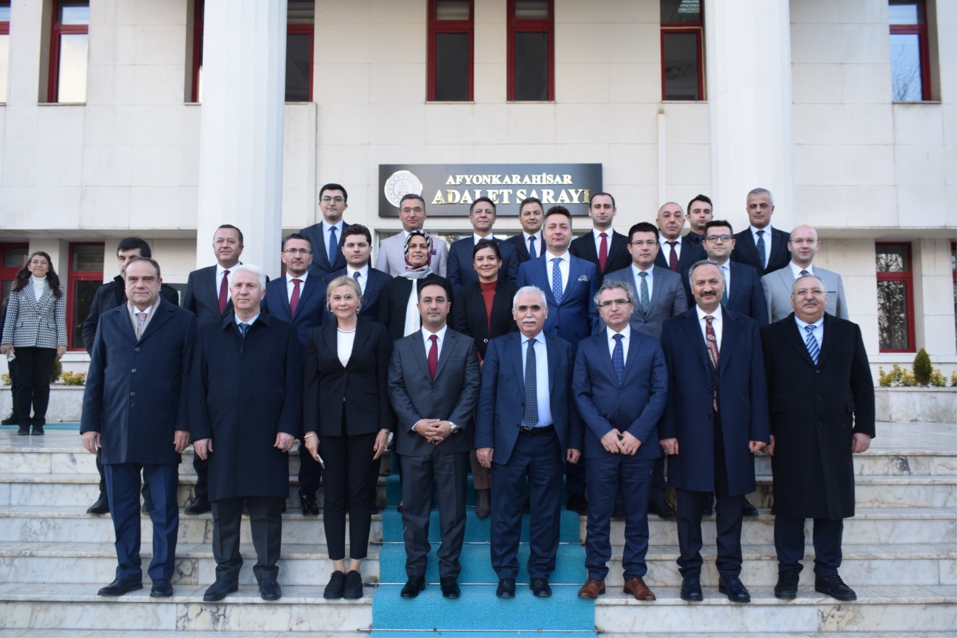 ANAYASA MAHKEMESİ BAŞKANI, BAŞKAN VEKİLLERİ VE ÜYELERİ ADLİYEMİZE ZİYARET GERÇEKLEŞTİRDİ