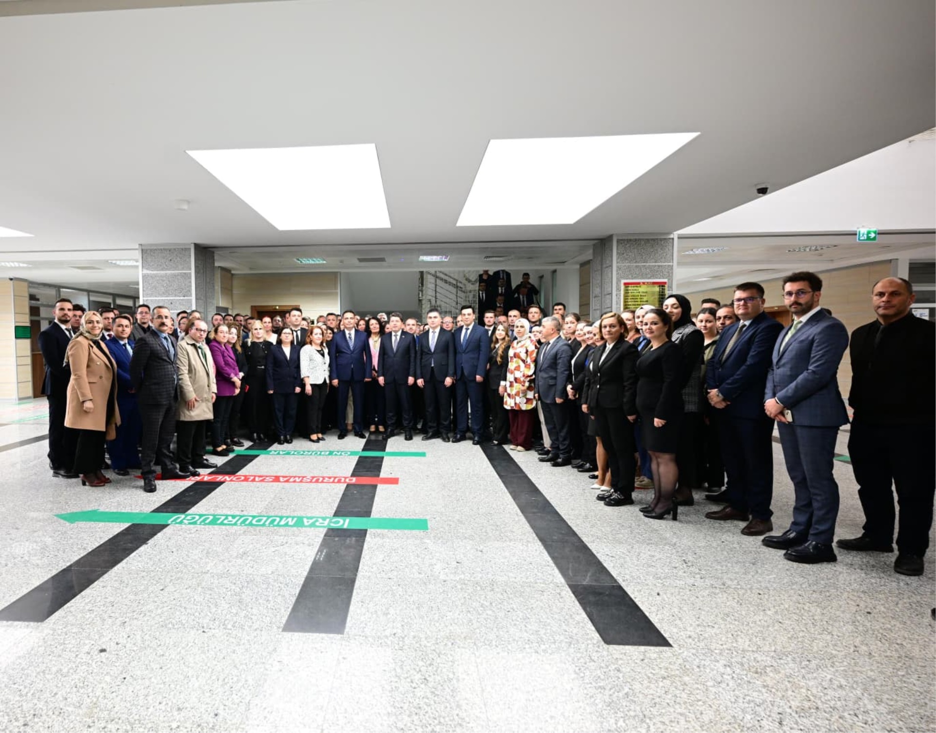 Adalet Bakanımız Sayın Yılmaz Tunç Kırklareli Adliyesine ziyarette bulundu.