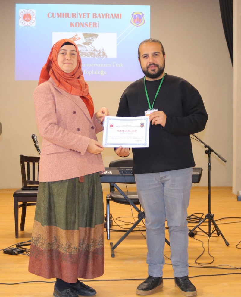 CUMHURİYET BAYRAMI KONSERİ DÜZENLENDİ