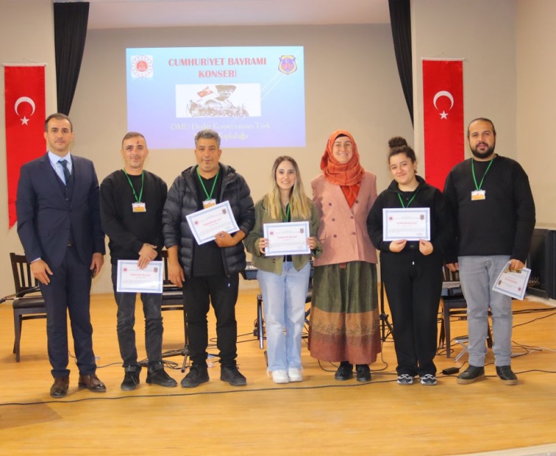 CUMHURİYET BAYRAMI KONSERİ DÜZENLENDİ