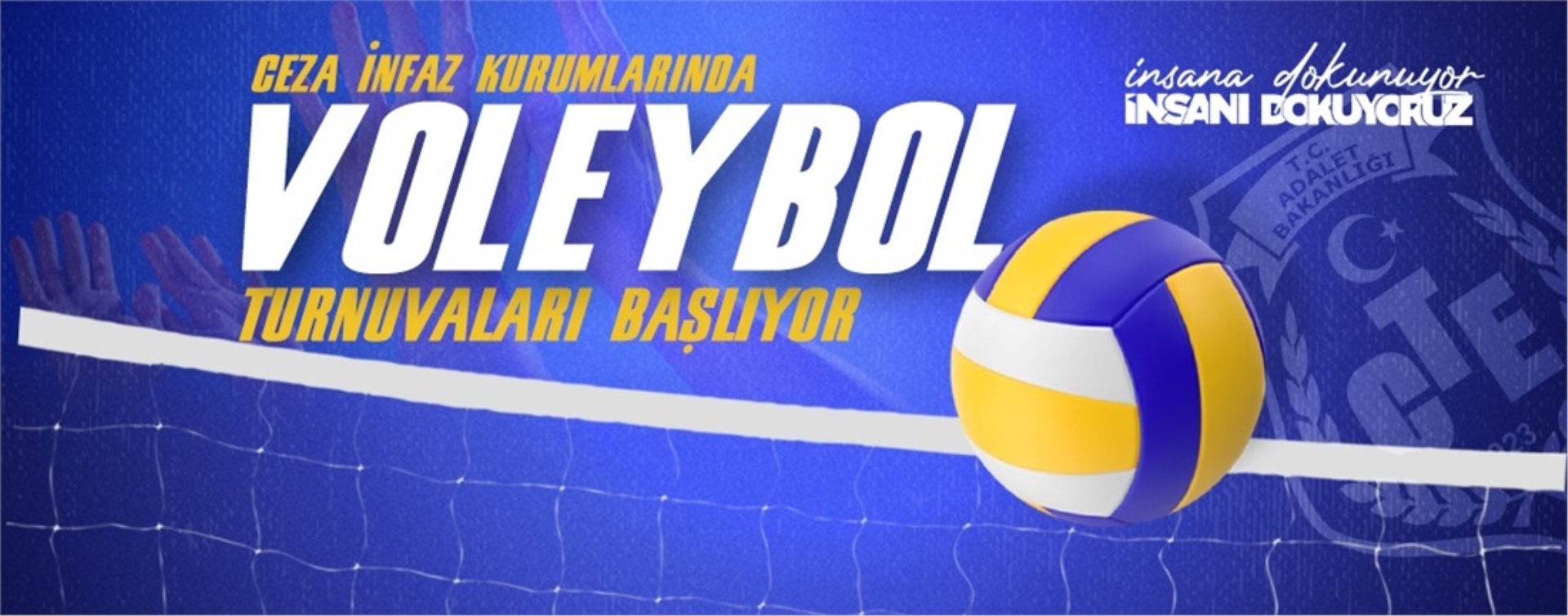 Adalet Bakanlığı ile Gençlik ve Spor Bakanlığı iş birliğinde ceza infaz kurumlarında düzenlenecek voleybol turnuvaları için hazırlık süreci başladı.