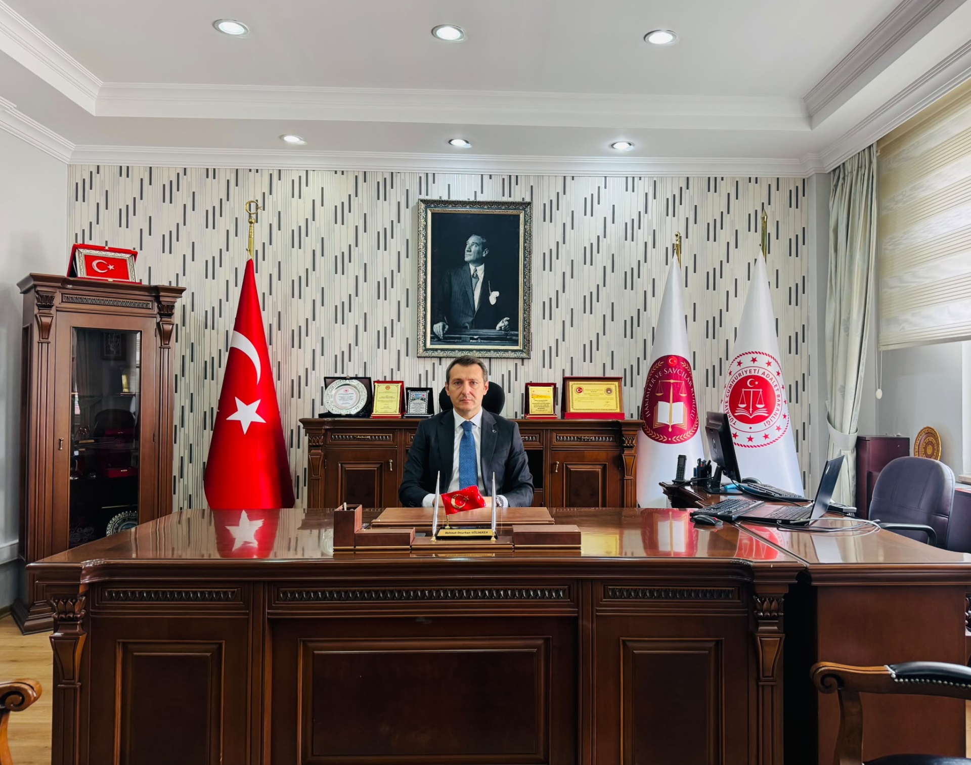 Cumhuriyet Başsavcımız Sayın Mehmet Onurkan GÜLDEREN Görevine Başladı