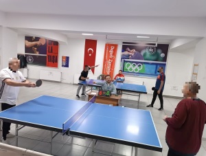 Yükümlülere Yönelik Masa Tenisi Turnuvası Düzenlendi