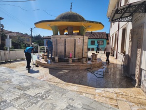 KONURALP MERKEZ CAMİSİNDE TOPLU ÇALIŞMA HİZMETİ...