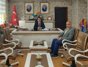 MÜDÜRÜMÜZDEN ÇİLİMLİ KAYMAKAMINI ZİYARET...