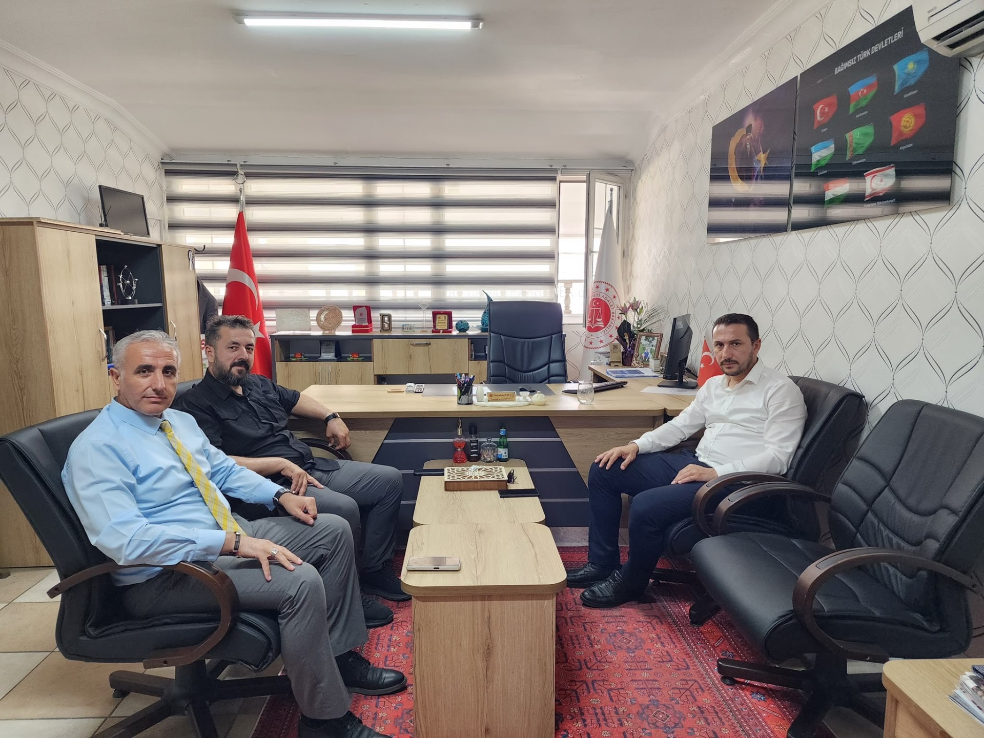 DÜZCE AK PARTİ İL BAŞKANINDAN KURUMUMUZU ZİYARET...