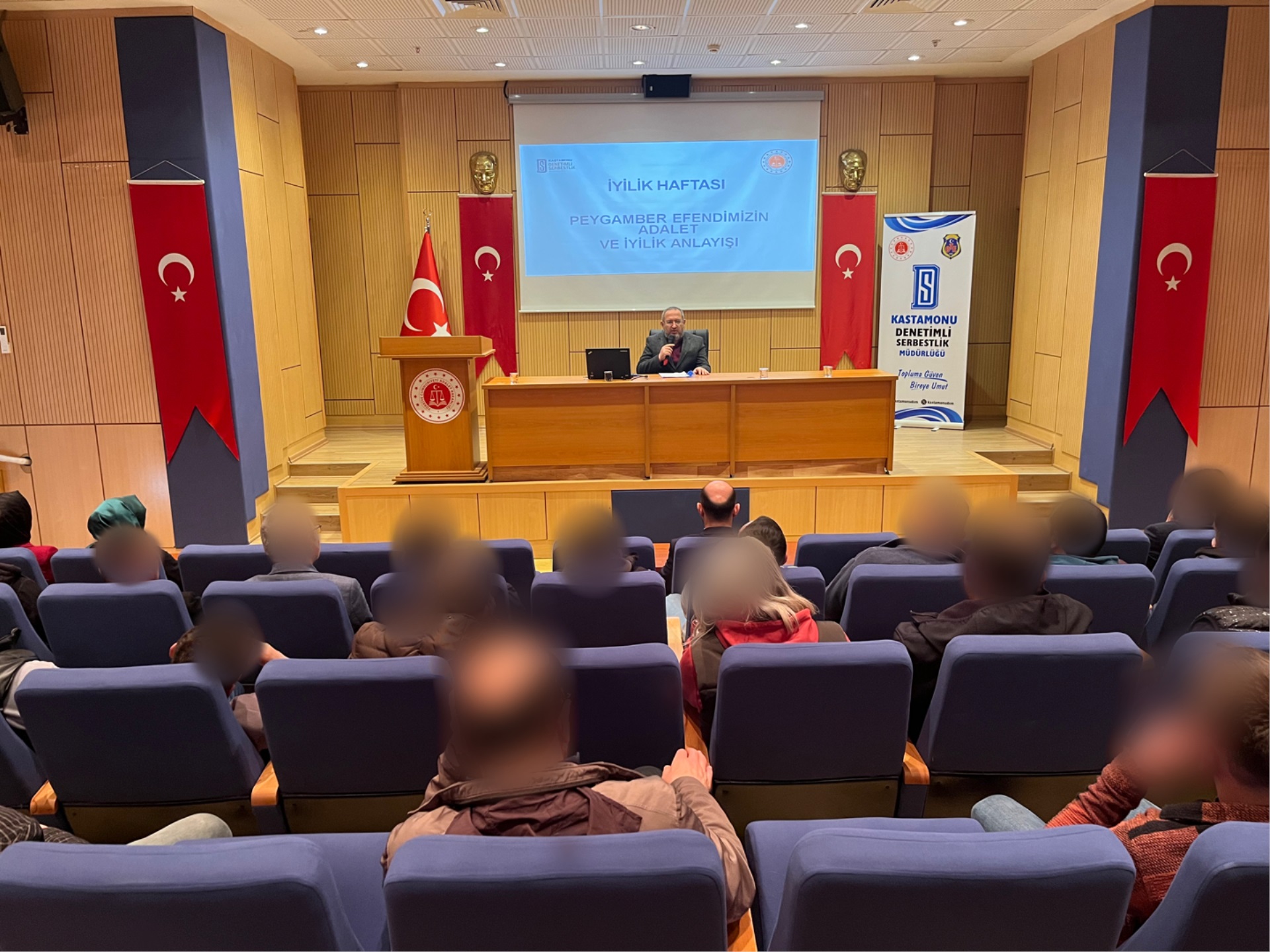 KASTAMONU ADLİYESİNDE İSTİKLAL MARŞI'NIN KABULÜ VE İYİLİK HAFTASI PROGRAMI