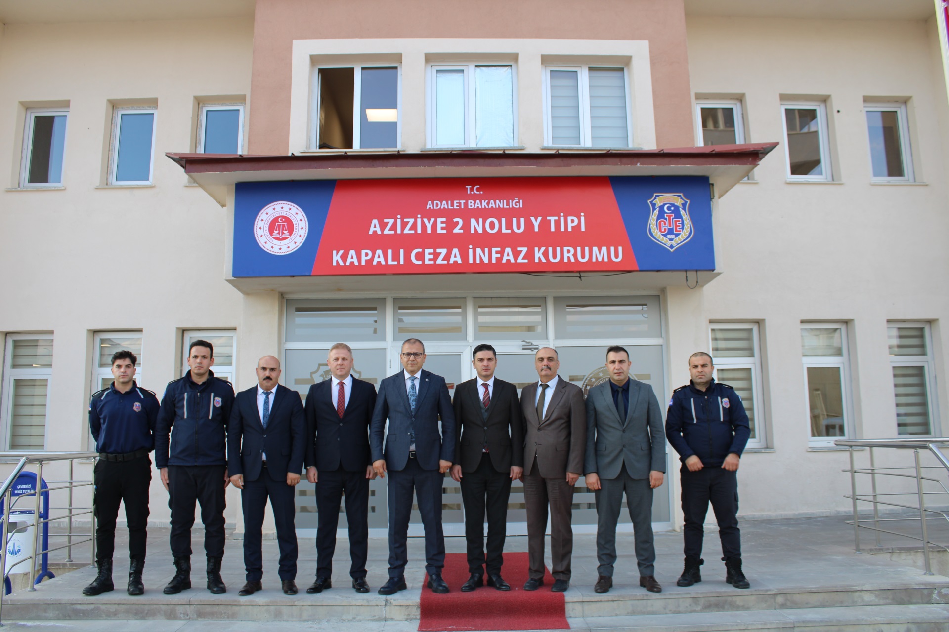 Erzurum Cumhuriyet Başsavcımız ve Cezaevlerinden Sorumlu Cumhuriyet Savcımız Kurumumuzu Ziyaret Etti