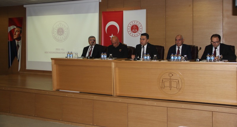 Düzce Cumhuriyet Başsavcılığı Tarafından  "Adli Koordinasyon Toplantısı" düzenlendi. 