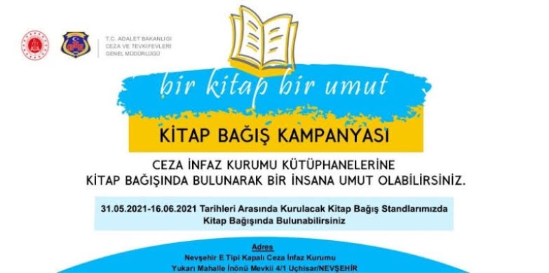Kitap bağış kampanyası etkinlik