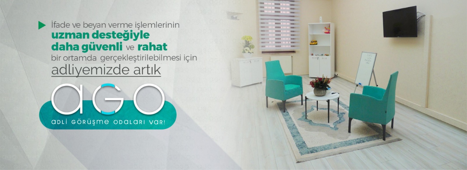Adliyemizde Artık Adli Görüşme Odaları Var