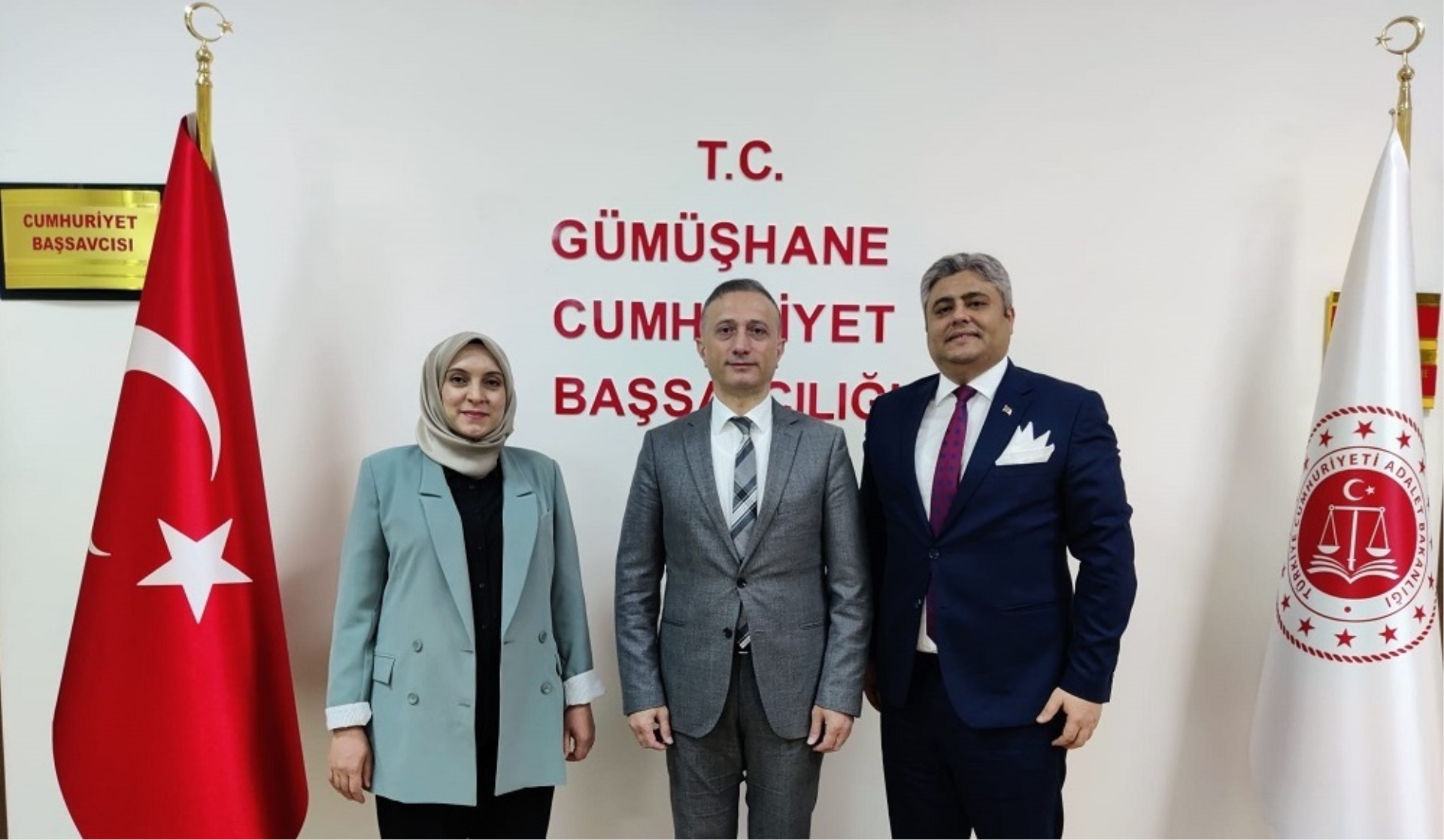Trabzon Bölge Adliye Mahkemesi 3. Ceza Dairesi Başkanı Sayın Fatih AKSOY' un Adliyemize Ziyareti