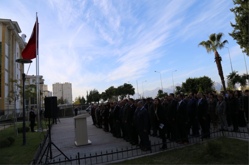 10 KASIM ATATÜRK’Ü ANMA TÖRENİ