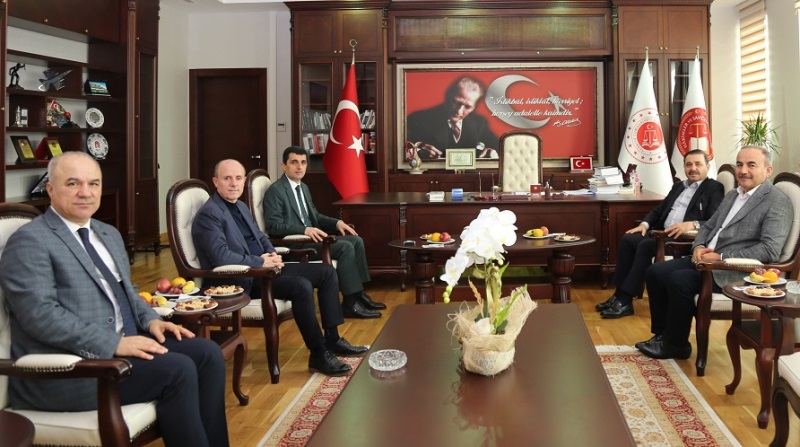 Danıştay üyelerinin ziyareti