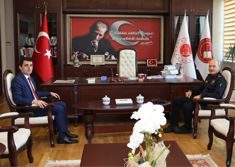 Antalya İl Emniyet Müdürü Sayın Dr.Sabit Akın ZAİMOĞLU'nun ziyareti