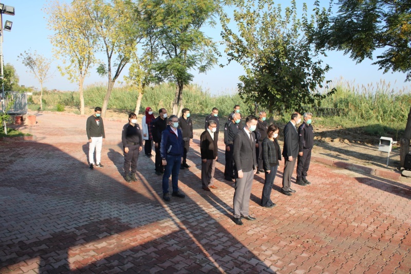 10 Kasım Mustafa Kemal ATATÜRK' ü anma programı gerçekleştirildi