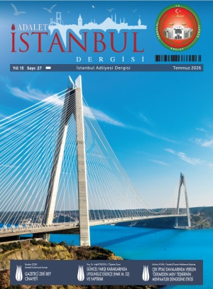 Adalet İstanbul Dergisi 27.Sayı