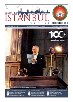 Adalet İstanbul Dergisi 21.Sayı