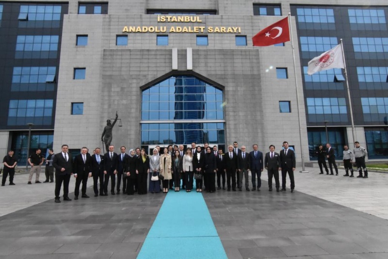 Yargıtay Başkanı Mehmet Akarca Anadolu Adliyesi'ni Ziyaret Etti