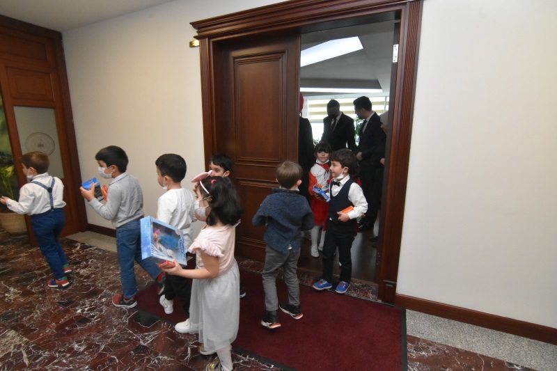 İstanbul Anadolu Adliyesi Anaokulu Öğrencileri Başsavcımızı Ziyaret Ettiler