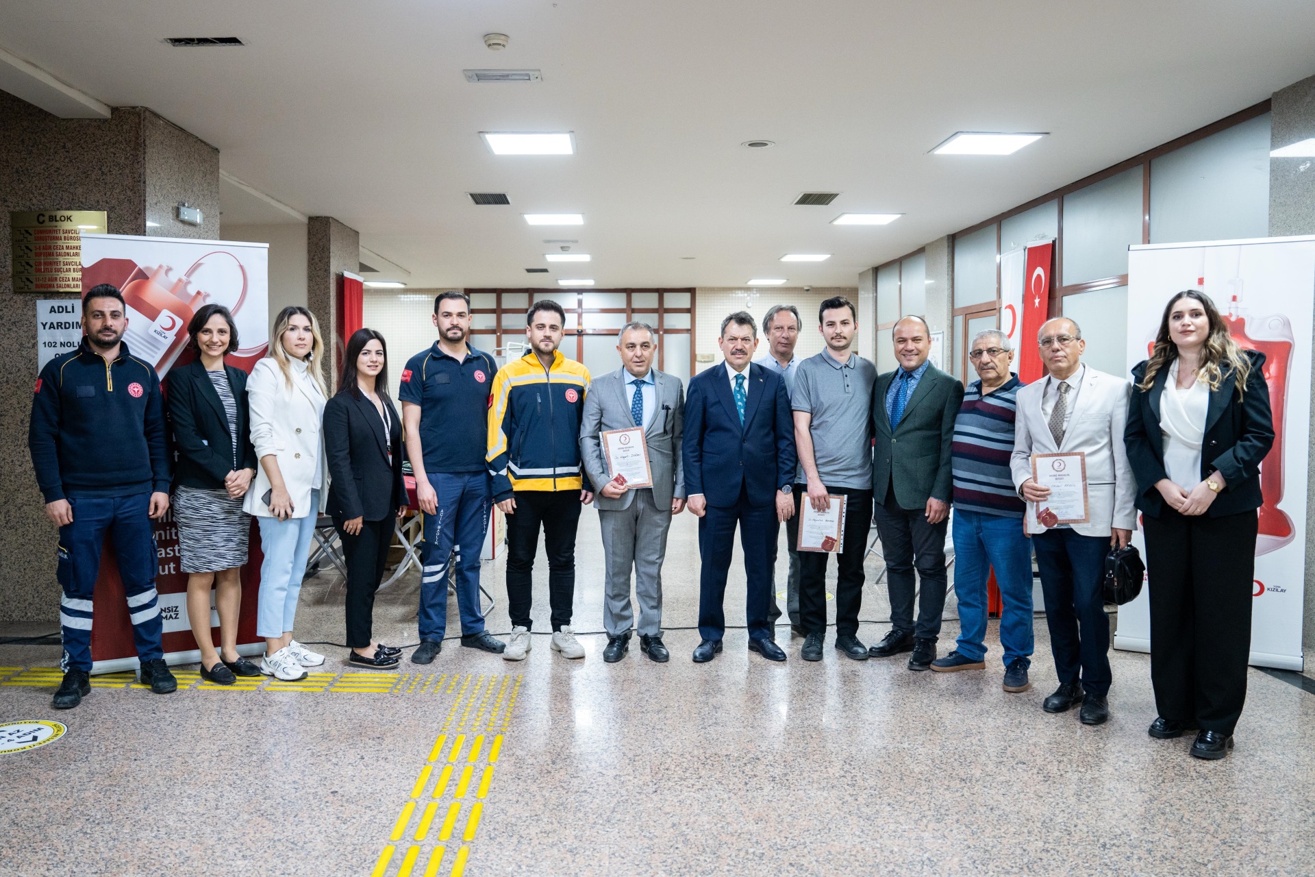 ADLİYEMİZDE KIZILAY’A CAN VEREN DESTEK