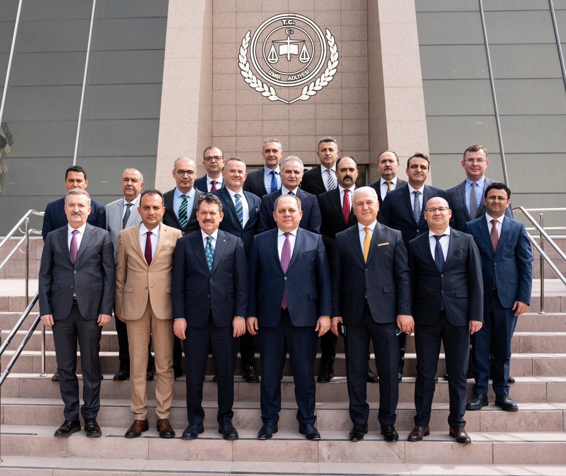 YARGITAY BAŞKANI ÖMER KERKEZ ADLİYEMİZİ ZİYARET ETTİ