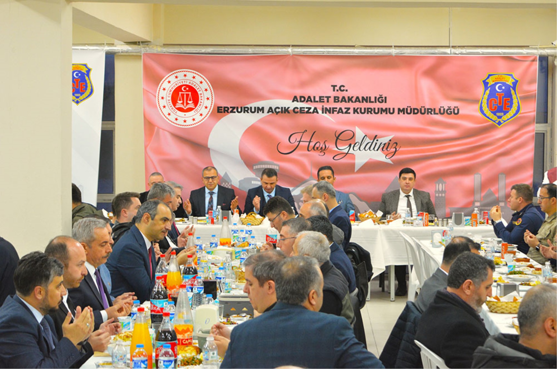 ERZURUM AÇIK CEZA İNFAZ KURUMUNDA İFTAR YEMEĞİ ORGANİZASYONU