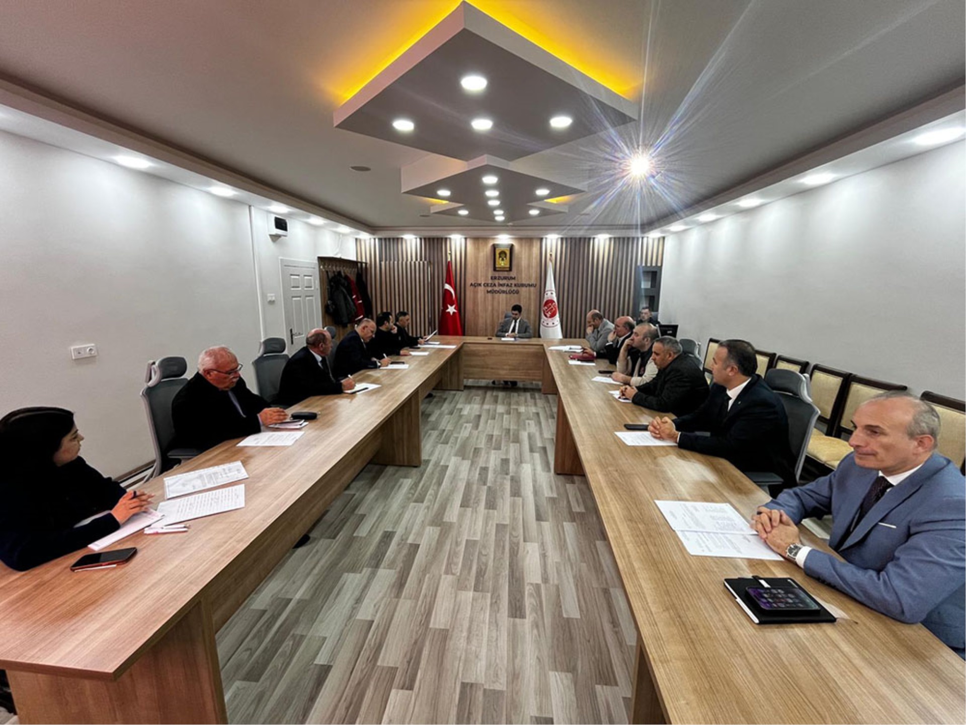 ERZURUM AÇIK CEZA İNFAZ KURUMUNDA KORUMA KURULU TOPLANTISI