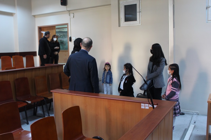 1. sınıf öğrencisi Merya MURATOĞLU Cumhuriyet Başsavcısı, 4. sınıf öğrencisi Çınar Hamza ZORBA Ağır Ceza Mahkemesi Başkanı oldu.