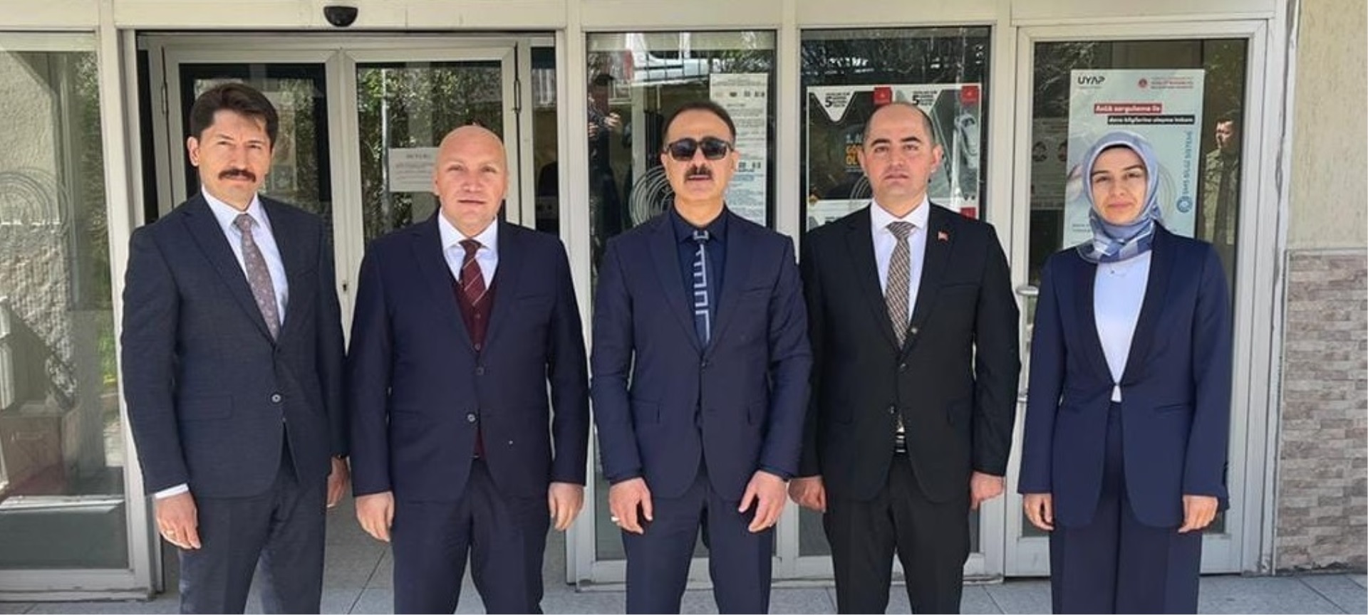 Erzurum Cumhuriyet Başsavcısı Hüseyin TUNCEL, Adalet Komisyonu Başkanı Osman Nuri NAYMAN ve 4. Ağır Ceza Mahkemesi Başkanı Yakup TAŞLIOVA adliyemizi ziyaret etti.