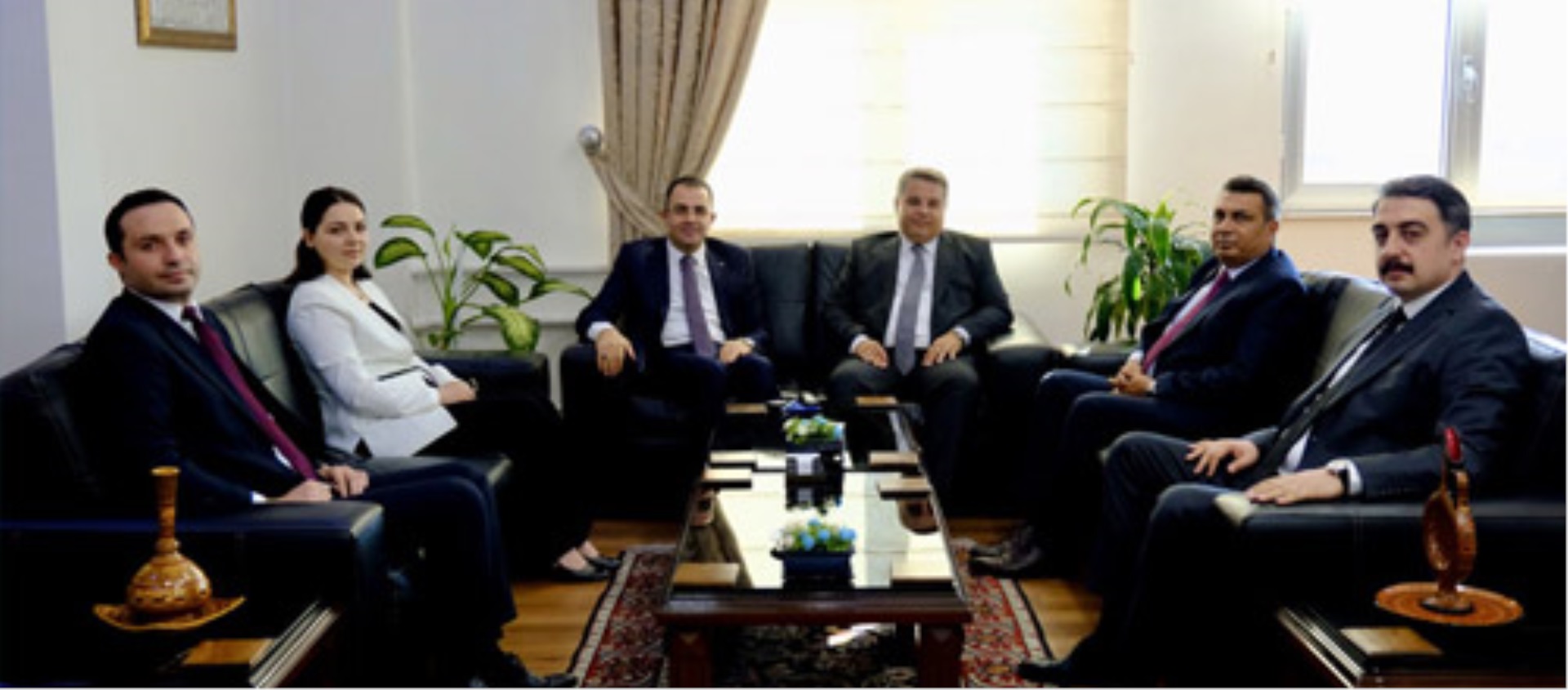 Vergi ve İdare Mahkemesi Başkanlarından Adliyemize Ziyaret