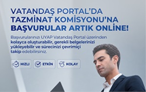 Vatandaş Portal'da Tazminat Komisyonu'na Başvurular Artık Online