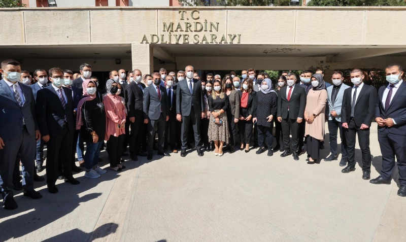 Adalet Bakanımız Sn. Abdülhamit Gül'ün Mardin ziyareti.