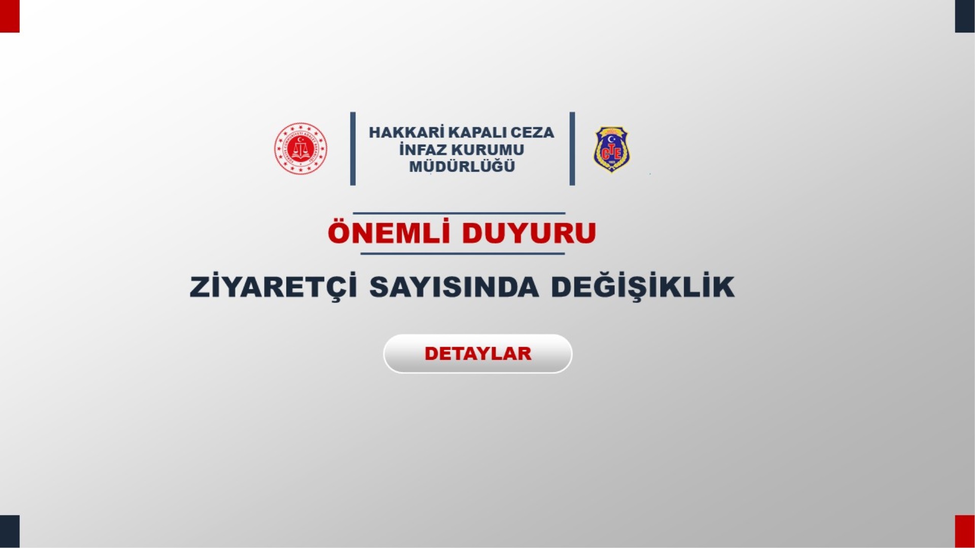 ZİYARETÇİ SAYISINDA DEĞİŞİKLİK