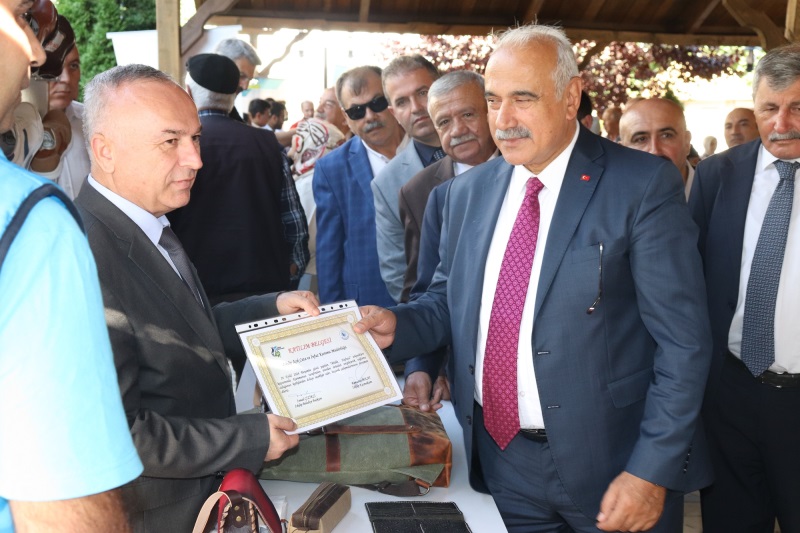 İskilip Kaymakamlığı Ahilik Haftası Etkinliğinde Ürün Tanıtımı