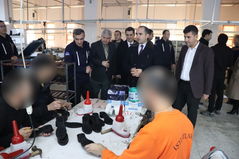 İLÇE KAYMAKAMLARI KURUMUMUZU ZİYARET ETTİ