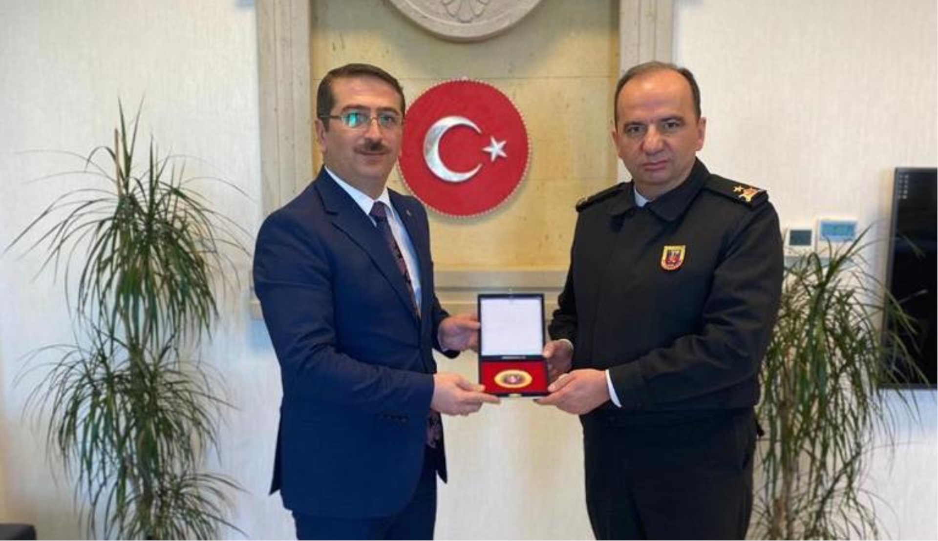 Jandarma Genel Komutanlığı Kriminal Daire Başkanı Tuğgeneral Sinan ŞEN'in Ziyareti