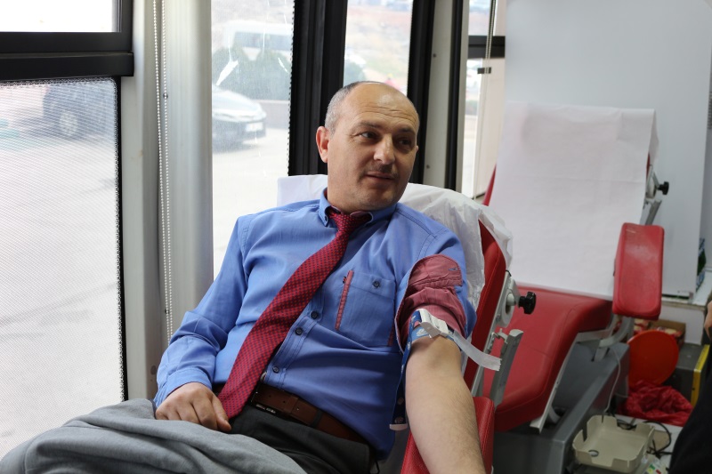 Ankara Bölge İdare Mahkememizde Depremzedelere Yönelik Kan İhtiyacının Karşılanması Amacıyla Kan Bağışı Kampanyası Yapılmıştır. 