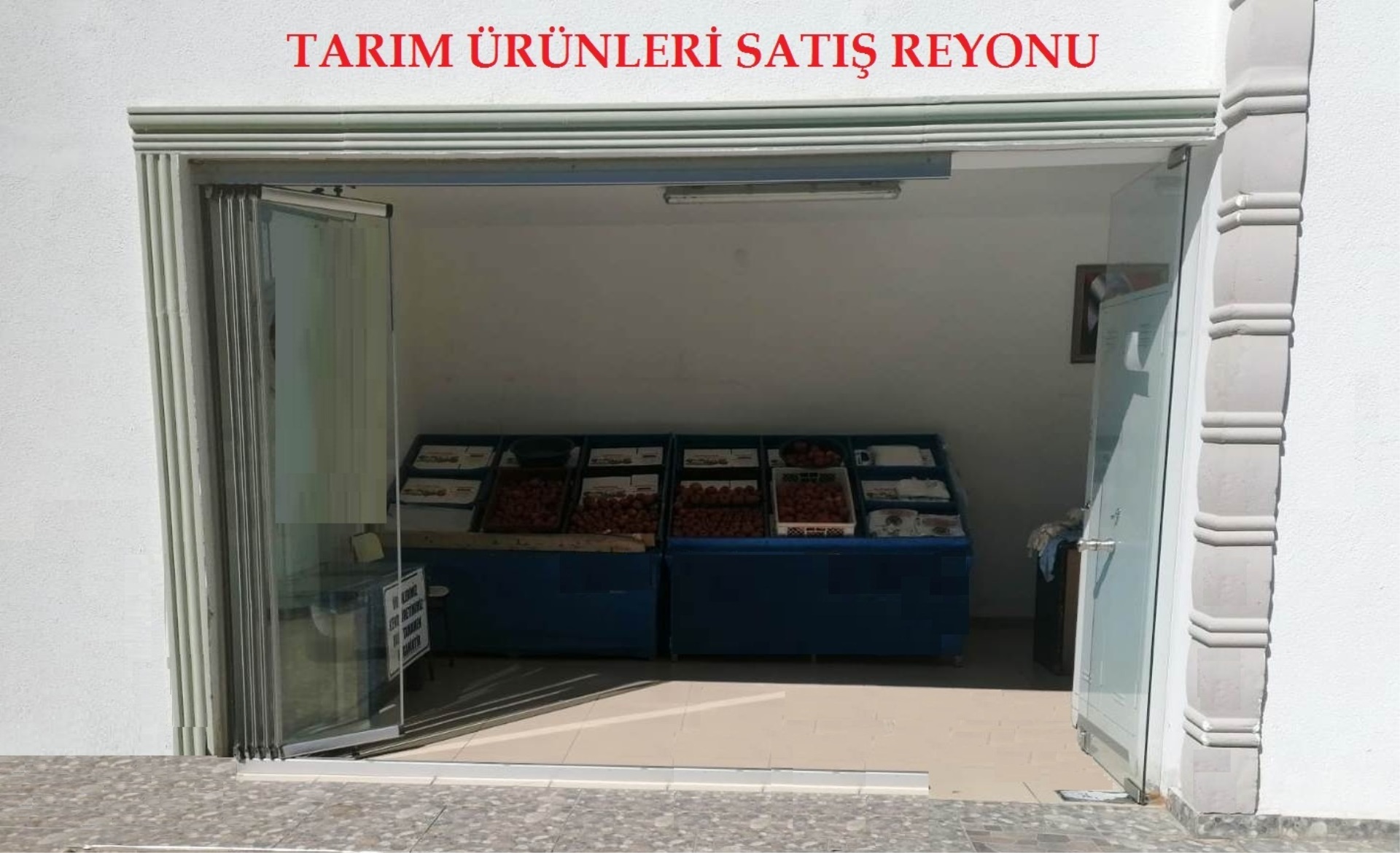 TARIM ÜRÜNLERİ SATIŞ REYONU