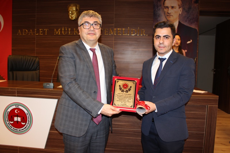 2018 Başarılı Personele Plaket