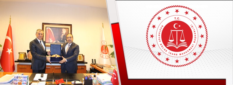 Hakimler ve Savcılar Kurulu 2. Daire Üyesi Sayın Serdar ATEŞ, başkanımız Sayın Mehmet Metin KAHRAMAN'ı makamında ziyaret etti.