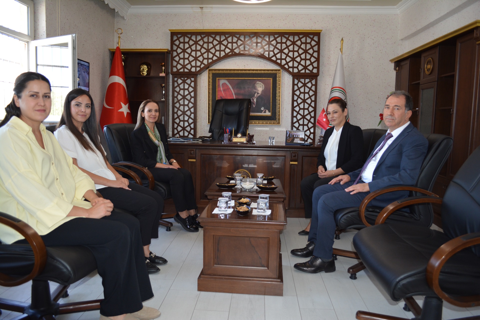 Dış İlişkiler Daire Başkanı Kurumumuzu Ziyaret Etti