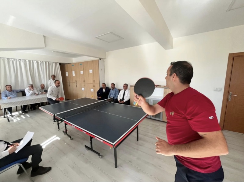 2025 yılı Kurum İçi Masa Tenisi Turnuvamız başlamıştır. Tüm katılımcılara başarılar dileriz.